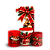 Capas Faixa Lateral e Trio Cilindro Sublimado Veste Fácil - Feliz Natal - Imagem 1