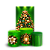 Capas Faixa Lateral e Trio Cilindro Sublimado Veste Fácil - Natal Verde - Imagem 1