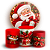 Capas Painel Redondo e Trio Cilindro Sublimado - Feliz Natal - Imagem 1