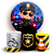 Capas Painel Redondo e Trio Cilindro Sublimado - Polícia - Imagem 1