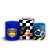 Capas Trio Cilindro Sublimado Veste Fácil - Polícia - Imagem 1