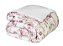 Coberdrom Dupla Face Com Sherpa Estampado Queen 2,20mx2,40m Floral - Imagem 4