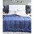 Coberdrom Dupla Face Com Sherpa Liso Queen 2,20mx2,40m Azul - Imagem 1