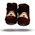 Bota Pantufa Infantil N 21/22 Cachorro Marrom - Imagem 9