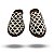CHINELO QUENTE MASCULINO N° 39/40 XADREZ MARROM - Imagem 3