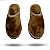 CHINELO QUENTE FEMENINA  DO N° 33/34 MARROM - Imagem 3