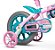Bicicleta Aro 12 Feminina Nathor Charm Com Rodinha de Apoio - Imagem 3