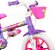 Bicicleta Aro 12 Feminina Nathor Violet Com Rodinha de Apoio - Imagem 3