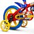 Bicicleta Aro 12 Masculina Nathor Fire Man Com Rodinha - Imagem 3