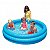 Piscina Inflável Com 3 Aros Azul Cristal 330L - Imagem 2