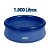 PISCINA MOR 1000 LITROS + UM INFLADOR MANUAL DE BRINDE - Imagem 1