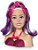 Nova Boneca Barbie Busto Cabelo Com Mecha Para Pentear Pupee - Imagem 8