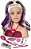 Nova Boneca Barbie Busto Cabelo Com Mecha Para Pentear Pupee - Imagem 1