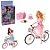 Boneca Barbie Om Bicicleta E Acessórios - Futuro - Imagem 1