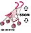 Carrinho De Boneca Dobravel Slim Sortido - Tateti 7010' - Imagem 10