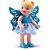 Boneca My Little Collection Fada 30Cm - Divertoys 8042 Cor:azul - Imagem 2