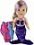 Boneca My Little Sereia Roxa - Imagem 3
