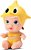 BONECA LITTLE BOLLS TUBARAOZINHO DIVER TOYS REF 8092 Cor:Amarelo - Imagem 4