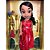 BONECA PRICESA ELENA MUSICAL OLHOS DE CRISTAL LINDA 35CM - Imagem 5