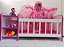 Berço Para Boneca Brinquedo Mdf Infantil - Imagem 5