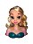 Boneca Princesas Cinderela Busto 20Cm - Imagem 6