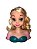 Boneca Princesas Cinderela Busto 20Cm - Imagem 5