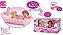 Boneca Micro Bebe Jensen Banho Com Acessorios - Roma 5422 - Imagem 2