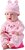Boneca New Born Come E Faz Caquinha - Divertoys - Imagem 4