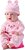 Boneca New Born Come E Faz Caquinha - Divertoys - Imagem 3