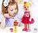 Boneca Diver Toys Little Collection Ice Cream Com Acessorios REF 8033 - Imagem 1