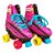 PATINS ROLLER DE 4 RODAS ROSA Tamanho:37 - Imagem 2