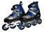 Patins De 4 Rodas Azul Com Capacete - 35 Ao 38 - Imagem 2