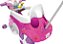 Triciclo 3x1 Happy Pink (rosa) - Xalingo - Imagem 3