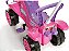 Carrinho Passeio Infantil Empurrador Pedal Bebe Cross Rosa - Imagem 6