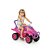 Carrinho Passeio Infantil Empurrador Pedal Bebe Cross Rosa - Imagem 2