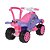 Carrinho Passeio Infantil Empurrador Pedal Bebe Cross Rosa - Imagem 9