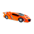 Carrinho De Controle Remoto Super Lamborghini Laranja - Imagem 4