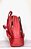 MOCHILA BOLSA FEMINIA VERMELHO BRILHANTE EM PU CHENSON - Imagem 5