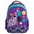 MOCHILA ESCOLAR DE COSTA JUVENIL POLIESTER Cor:Roxo - Imagem 1