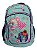MOCHILA ESCOLAR DE COSTA JUVENIL POLIESTER Cor:Azul-Piscina - Imagem 1