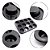 FORMA DE CUPCAKES E PAO DE QUEIJO C/12 SILICONE JUNTO - Imagem 9