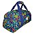 BOLSA MALA DE VIAGEM PEQUENA FLORAL AZUL CHENSON - Imagem 4