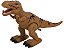 DINOSSAURO COM SOM E LUZ SOLTA OVO DINOPARK BEE TOYS Cor:Marrom - Imagem 2