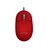 Mouse Multilaser Classic Usb Vermelho - Mo003 - Imagem 1