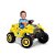 CARRINHO DE PASSEIO SMART PASSEIO E PEDAL  BANDEIRANTE Cor:Amarelo - Imagem 1