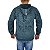 Jaqueta De Moletom Com Ziper Adulto Verde Mescla Yellowl G - Imagem 3