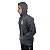 Jaqueta De Moletom Com Ziper Adulto Preto Mescla Yellowl M - Imagem 2
