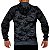 Jaqueta De Moletom Com Ziper Adulto Camuflada Preto Yellowl M - Imagem 3