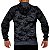Jaqueta De Moletom Com Ziper Adulto Camuflada Preto Yellowl M - Imagem 2