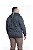 Jaqueta De Moletom Com Ziper Adulto Azul Mescla Yellowl G - Imagem 3